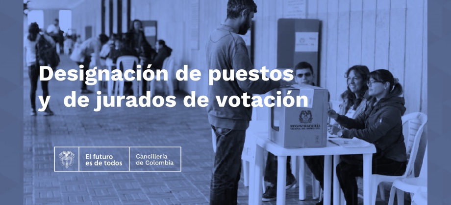 Consulado de Colombia en Milán publica puestos de votación y jurados para la segunda vuelta de la jornada electoral