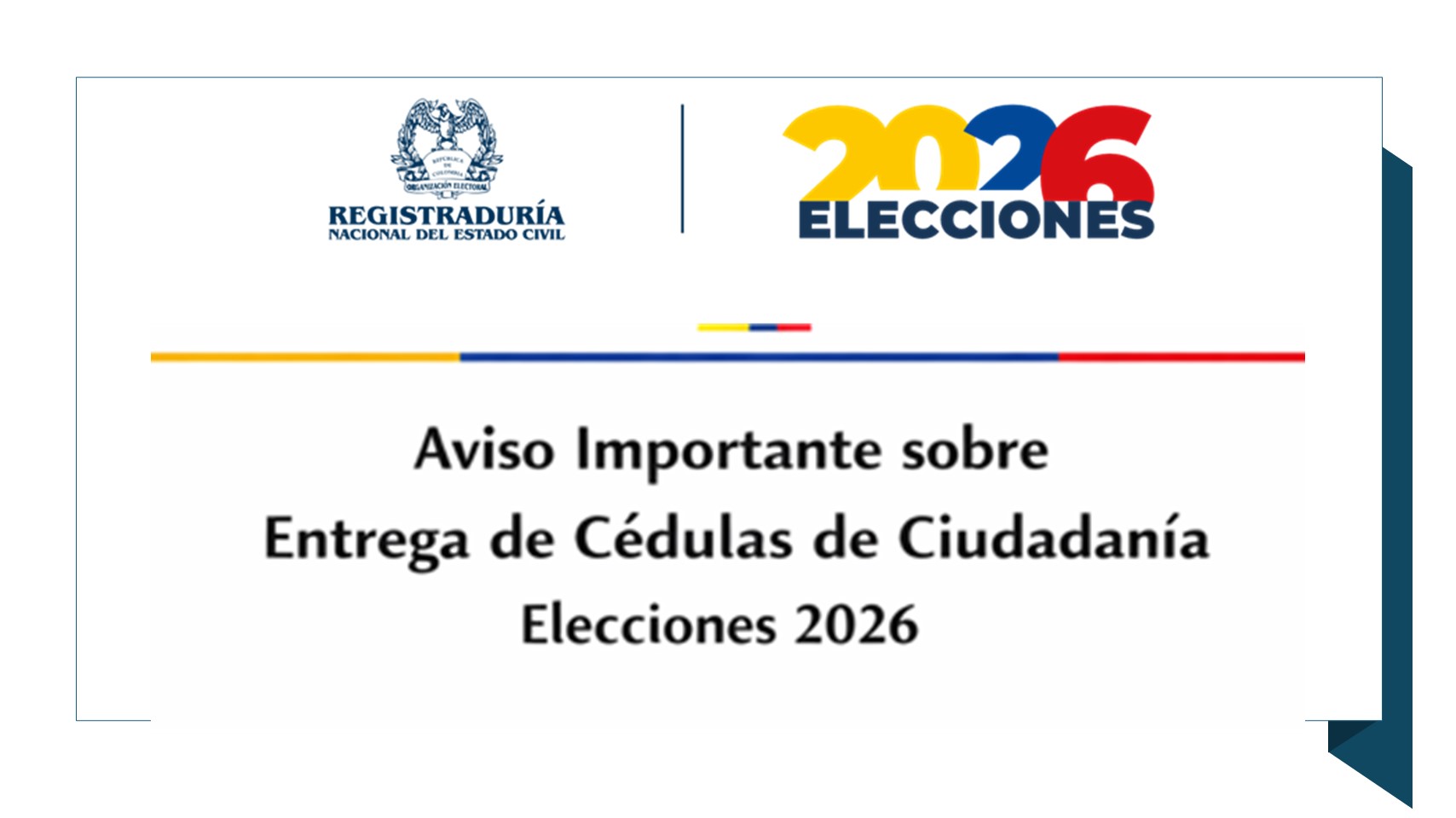 Del 15 al 21 de junio de 2026 se suspende la entrega de cédulas en el Consulado de Colombia en Milán