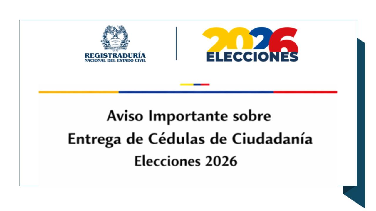 Del 15 al 21 de junio de 2026 se suspende la entrega de cédulas en el Consulado de Colombia en Milán
